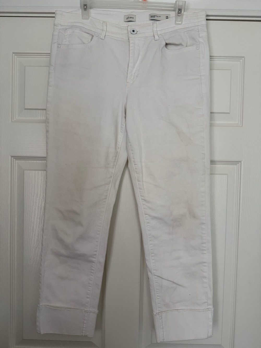 J. Jill White Slim Straight Women’s Jeans